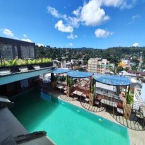 Golden Palace Hotel Batu Merah Buitenkant foto